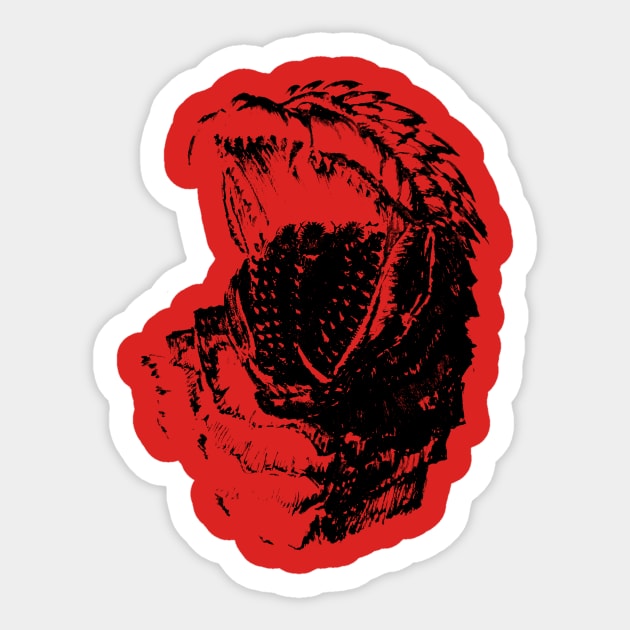 Godzilla Ultima Sticker by GojiTaku